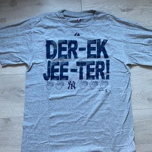 NY Yankees Derek Jeter Roll call tee shirt